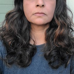 Fix Salon - Hair as dried 20 mins after leaving Fix Salon