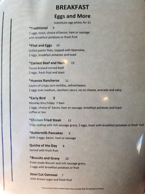 Menu photo 8 Bistro St Michael Prescott, AZ