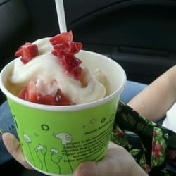 Tutti Frutti - My mom filled the cup!! Oink oink mom :)
