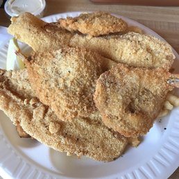 2 Catfish Fillets with 3 Shrimp Platter 2 Catfish Fillets with 3 Shrimp Platter