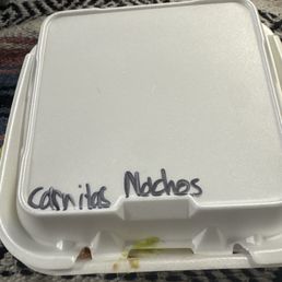 They even label the boxes and wrappers. Carnitas Nachos They even label the boxes and wrappers. Carnitas Nachos