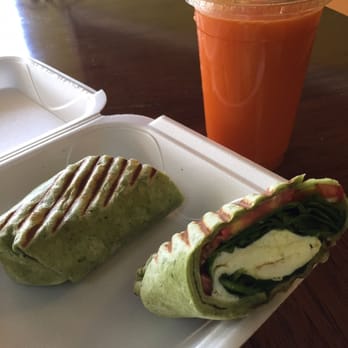 The Fresh Squeeze - South Beach wrap and Revitalizer drink - Sandwiches Near Me - Dania Beach, Florida The Fresh Squeeze - South Beach wrap and Revitalizer drink - Sandwiches Near Me - Dania Beach, Florida