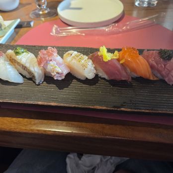 Oza Izakaya - Seven piece nigiri - Izakaya Near Me - Orlando, Florida
