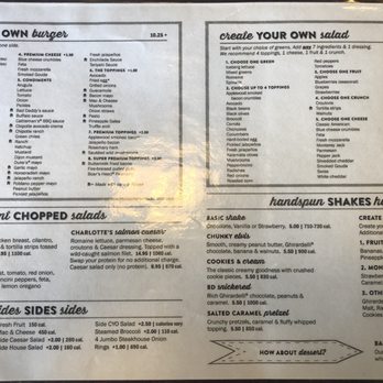 Bad Daddy's Burger Bar - Menu - Burgers Near Me - Murfreesboro, Tennessee