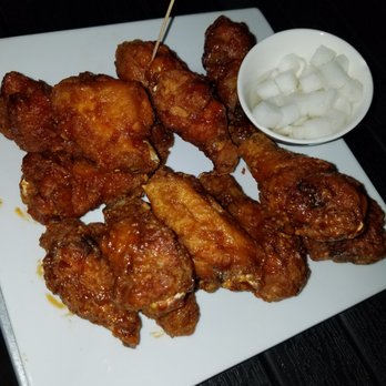 Bonchon South West Las Vegas - Medium Combo: 10 wings & 5 drums (half & half- soy garlic and spicy) - Chicken Wings Near Me - Las Vegas, Nevada Bonchon South West Las Vegas - Medium Combo: 10 wings & 5 drums (half & half- soy garlic and spicy) - Chicken Wings Near Me - Las Vegas, Nevada