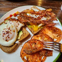 Supreme Diner - Avocado Spread. Pretty good, but that chili salt was too spicy for me
