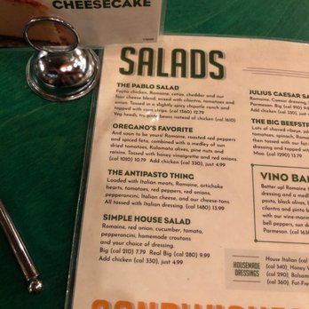 Oregano's - Salad For Dinner - Pizza Near Me - Flagstaff, Arizona Oregano's - Salad For Dinner - Pizza Near Me - Flagstaff, Arizona