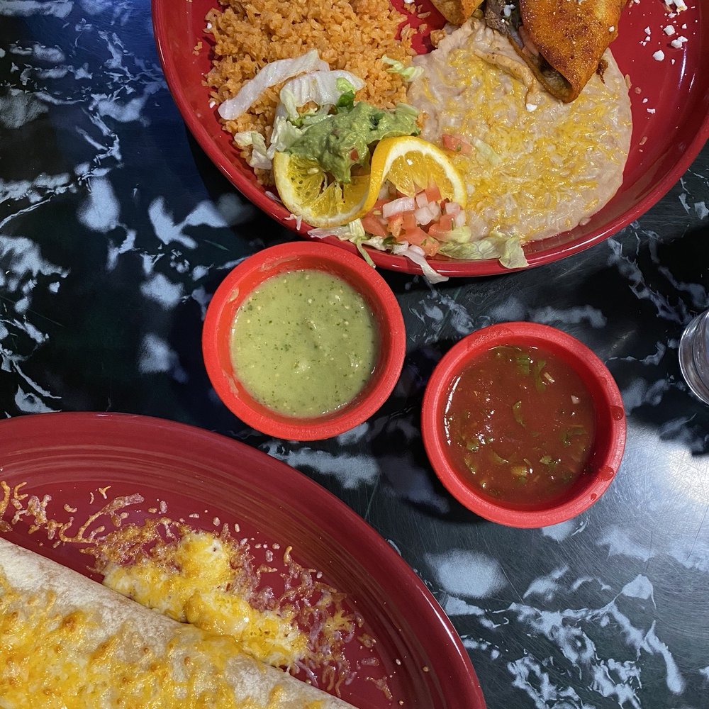 Mazatlan - Tacos al Carbon and Bean and Cheese Burrito - Mexican Near Me - Hurricane, Utah