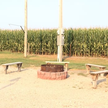 Grand Island KOA - Burn out and ring game on the back of the property next to the cafe and game room (which were in no way open). - Campgrounds Near Me - Doniphan, Nebraska