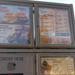Tim Hortons - new pumpkin menu
