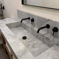 Rock Solid Creations - Integrated sink counter