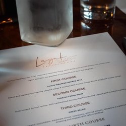 Layali - Chefs table menu
