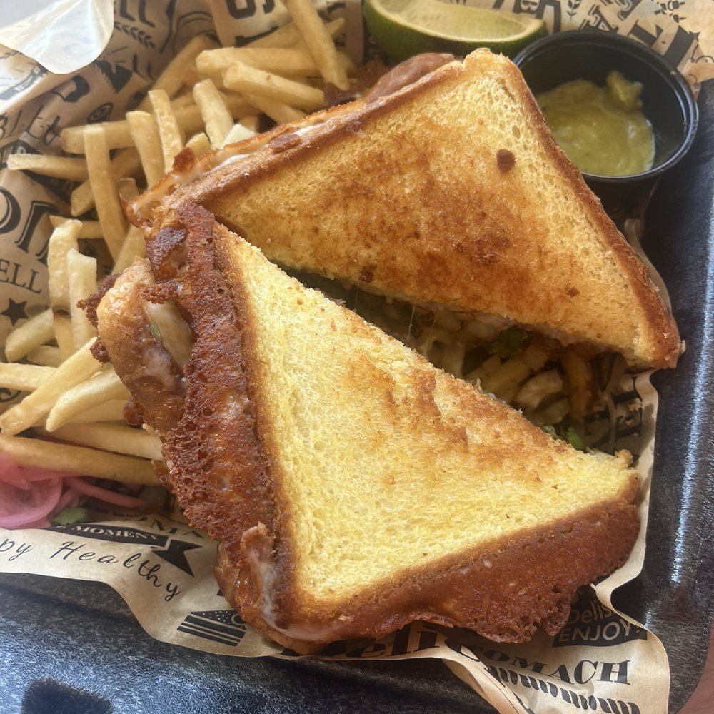 Birria grilled cheese