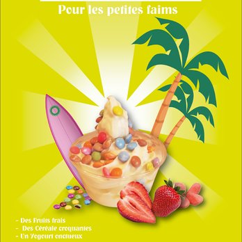 À St Barth - Yogourt Glacé Modeste ( sans garnitures sans coulis ) 1,50€ - Ice Cream & Frozen Yogurt Near Me - Tours, 37 À St Barth - Yogourt Glacé Modeste ( sans garnitures sans coulis ) 1,50€ - Ice Cream & Frozen Yogurt Near Me - Tours, 37