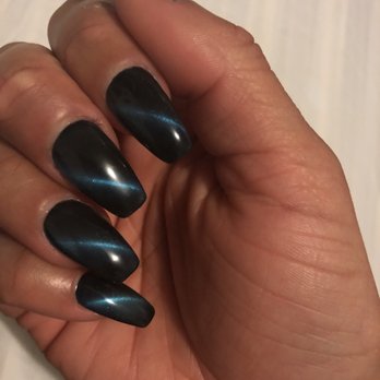 Royal Beauty Nail - Cat eye done by Coco - Nail Salons Near Me - Flushing, New York