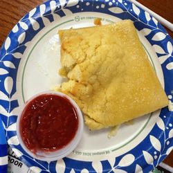Griffin Family Cafe And Catering - Finnish pancake with jam (Pannukakku)