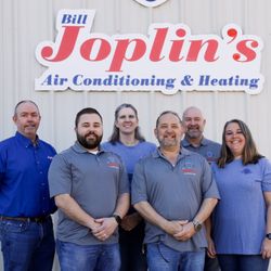 Bill Joplin's Air Conditioning & Heating - Upper management team at their home office and warehouse McKinney Texas