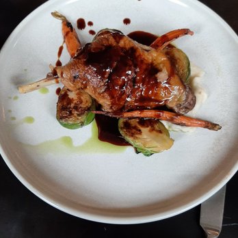 Ricarda's - Winterlicious 2020-Braised Duck Leg-crispy smoky duck, yum! - Mediterranean Near Me - Toronto, Ontario Ricarda's - Winterlicious 2020-Braised Duck Leg-crispy smoky duck, yum! - Mediterranean Near Me - Toronto, Ontario
