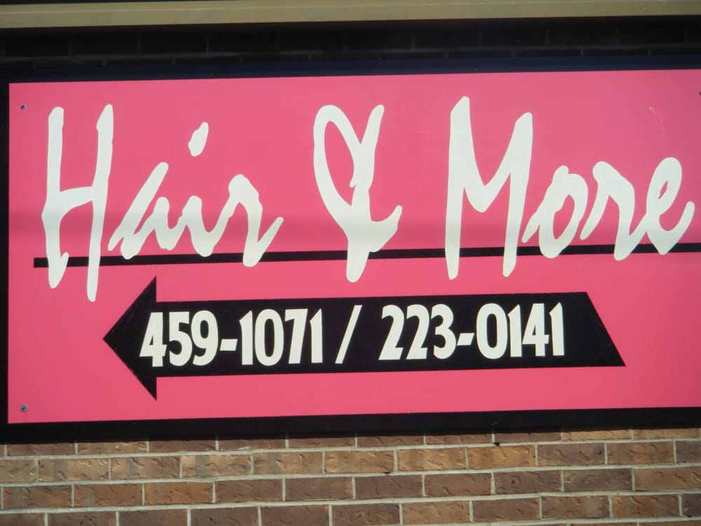 Hair & More Beauty Salon Logo