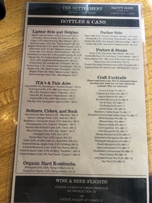 Menu photo 1 The Settlement Kitchen + Craft Tavern Priest River, ID Menu photo 1 The Settlement Kitchen + Craft Tavern Priest River, ID