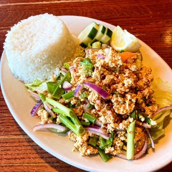 Bangkok Garden - Laab With Ground Chicken - Thai Near Me - Norfolk, Virginia Bangkok Garden - Laab With Ground Chicken - Thai Near Me - Norfolk, Virginia