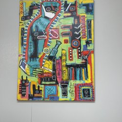 Chris M Peterson, MD - Bathroom art