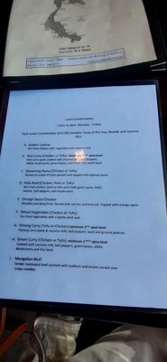 Menu photo 8 Royal Thai Bistro Tacoma, WA