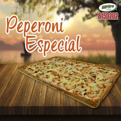 Metro Pizza - Peperoni Especial de Metro Pizza, 40 Trozos, alcanza a mas de 10 Personas