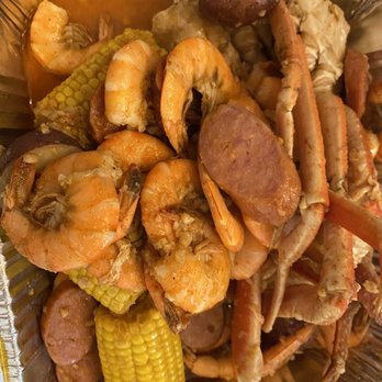 Storming Crab - Combo D - Snow Crab and double shrimp (no crawfish this time). - Seafood Near Me - Clarksville, Indiana