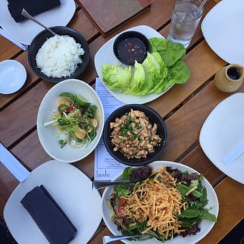 bashi - Duck confit salad at the bottom :) one word - yum! - Asian Fusion Near Me - Rancho Palos Verdes, California