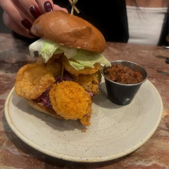 Joyce - Calabash Style Fried Shrimp Sandwich - Southern Near Me - Los Angeles, California Joyce - Calabash Style Fried Shrimp Sandwich - Southern Near Me - Los Angeles, California
