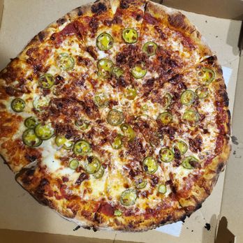 Nick's big belly deli - Bacon and jalapeno pepper pizza - Sandwiches Near Me - Scotrun, Pennsylvania Nick's big belly deli - Bacon and jalapeno pepper pizza - Sandwiches Near Me - Scotrun, Pennsylvania