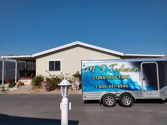 M.S Tedesco Construction Logo