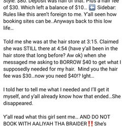 Abracadabra Salon - Scam alert