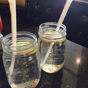 Bell Tower Cafe - Water in mason jars - Breakfast & Brunch Near Me - Saratoga, California Bell Tower Cafe - Water in mason jars - Breakfast & Brunch Near Me - Saratoga, California