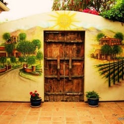 Scoggins Art - Courtyard Mural