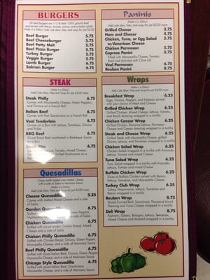 Menu photo 6 Homer's Cafe Homer Glen, IL