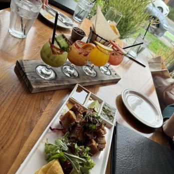 Sol Agave - Margarita flights + pork bites appetizer - New Mexican Cuisine Near Me - Santa Monica, California Sol Agave - Margarita flights + pork bites appetizer - New Mexican Cuisine Near Me - Santa Monica, California
