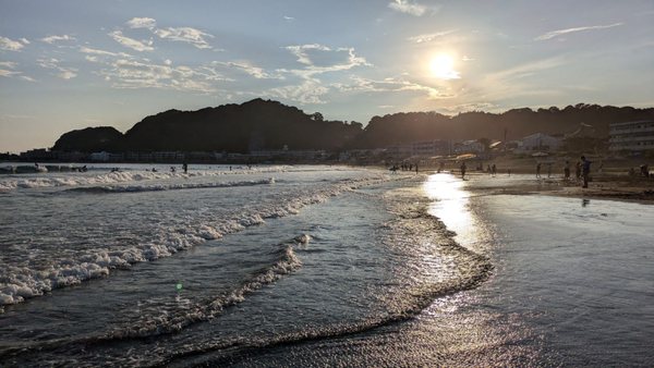 Kamakura Yuigahama Beach by null