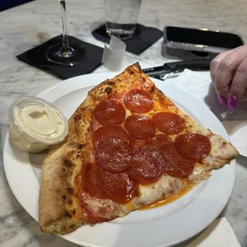 The Bar Next Door - HUGE slice of pizza...really like 2 put together lol but yummy! - Bars Near Me - Temecula, California The Bar Next Door - HUGE slice of pizza...really like 2 put together lol but yummy! - Bars Near Me - Temecula, California