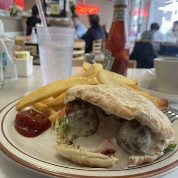 Abe's Kosher Delicatessen & Restaurant - Falafel on pita - Delis Near Me - Scranton, Pennsylvania Abe's Kosher Delicatessen & Restaurant - Falafel on pita - Delis Near Me - Scranton, Pennsylvania