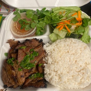 Pho Saigon - 61. charbroiled pork with white rice - Vietnamese Near Me - Sacramento, California