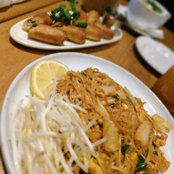 Thai Canteen - Chicken/ calamar pad Thai. Thai iced coffee and Thai iced tea - Thai Near Me - Davis, California Thai Canteen - Chicken/ calamar pad Thai. Thai iced coffee and Thai iced tea - Thai Near Me - Davis, California