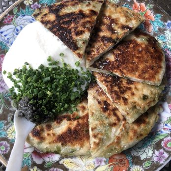 Queen's English - Scallion pancakes.... GET THESE - Hong Kong Style Cafe Near Me - Washington, DC, District of Columbia