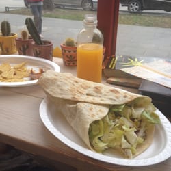 Spoco Loco - Taco, mango virgin mohito, nachos left overs ;-)