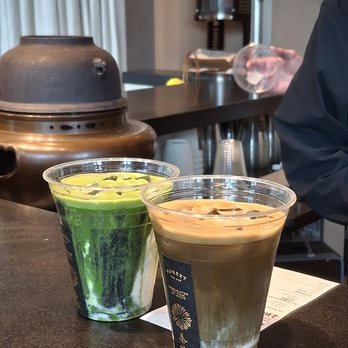Forest Tea Bar - black sesame matcha latte, hojicha latte - Tea Rooms Near Me - Berkeley, California Forest Tea Bar - black sesame matcha latte, hojicha latte - Tea Rooms Near Me - Berkeley, California