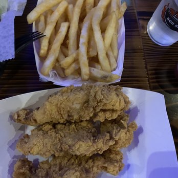 Boil Bay - Kids' menu - chicken tenders and fries. Crispy and well seasoned chicken. - Seafood Near Me - Virginia Beach, Virginia Boil Bay - Kids' menu - chicken tenders and fries. Crispy and well seasoned chicken. - Seafood Near Me - Virginia Beach, Virginia