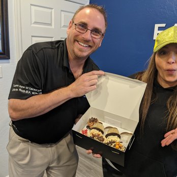 Bada Bling Cupcakes - I was so happy that I tipped the box over but I got to try a few new flavors when the accident happened! Yummy! - Cupcakes Near Me - Gilbert, Arizona