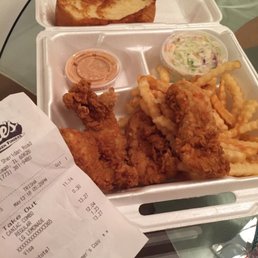 Caniac Combo lacking 1 sauce and 2 chicken tenders Caniac Combo lacking 1 sauce and 2 chicken tenders