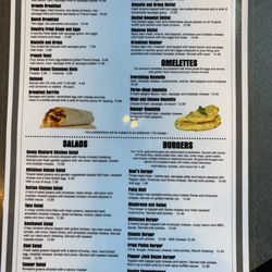 Millstone Family Restaurant - Menu